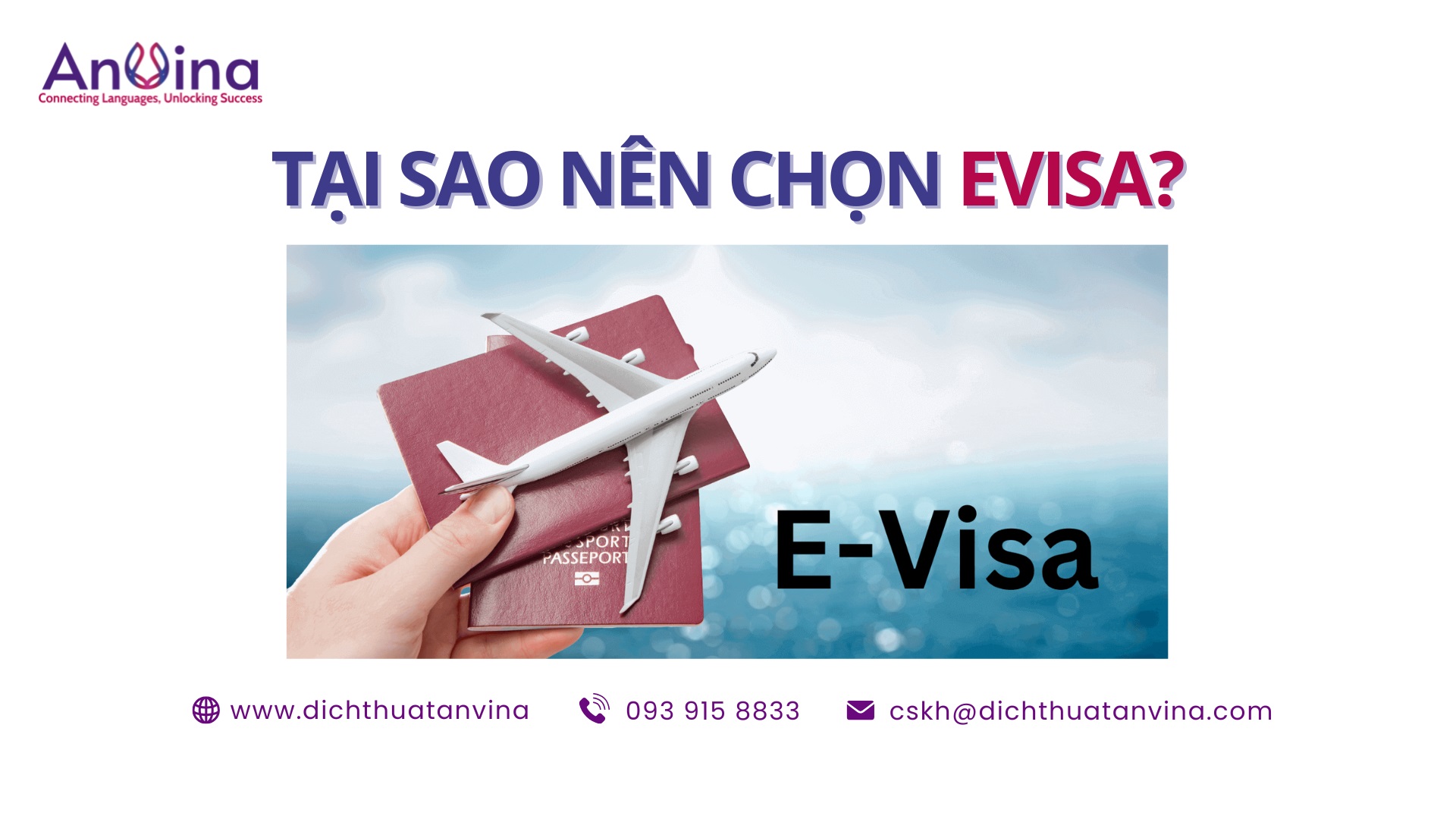 Tại sao nên chọn evisa