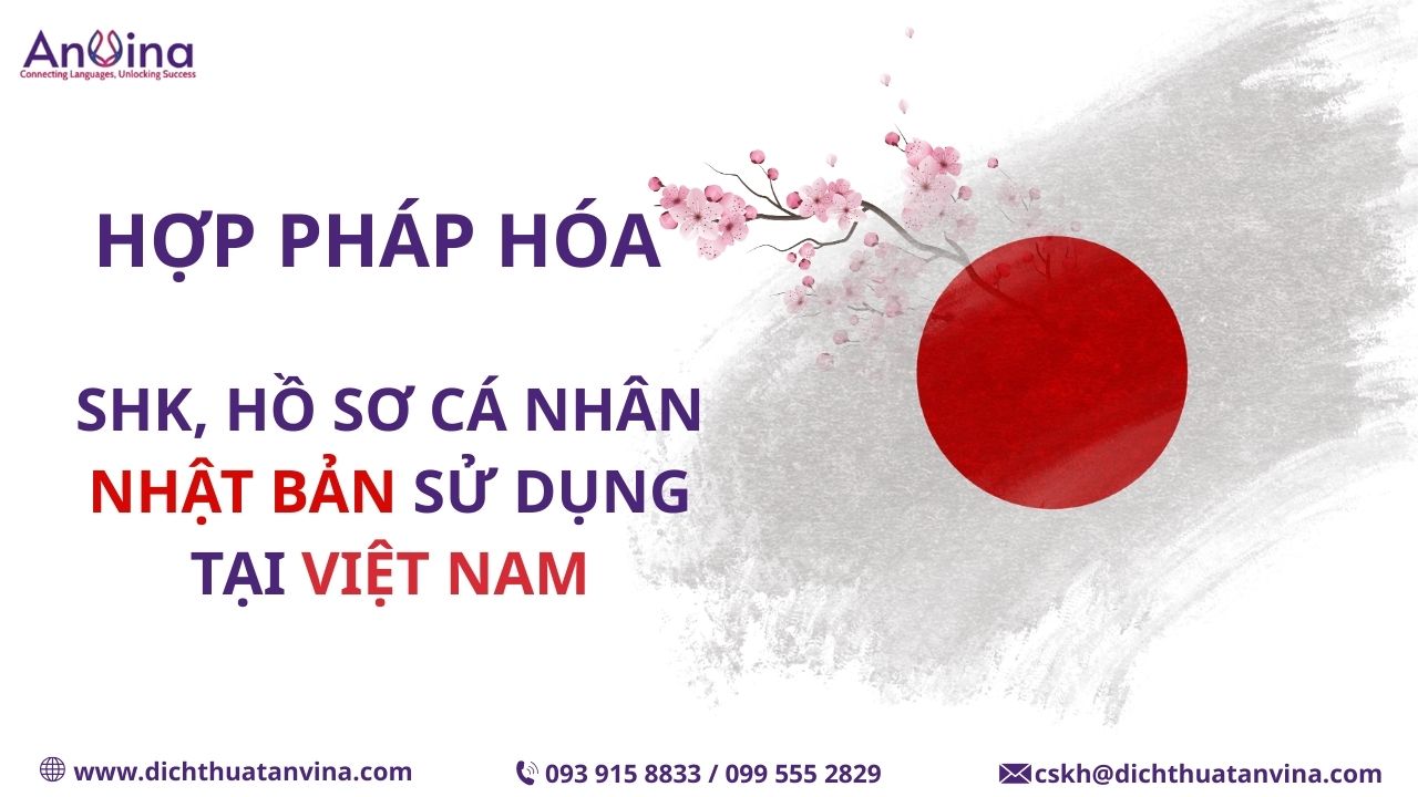 Hợp pháp hóa lãnh sự giấy tờ Nhật Bản