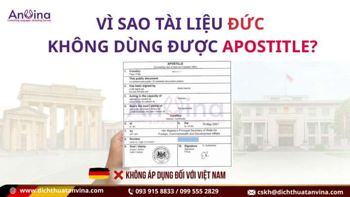 Vì sao tài liệu Đức không dùng được Apositle